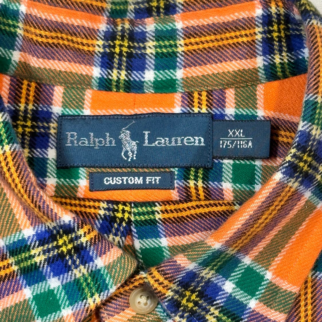 XXL) 폴로 랄프로렌 클래식 플란넬 체크 셔츠 상품이미지6