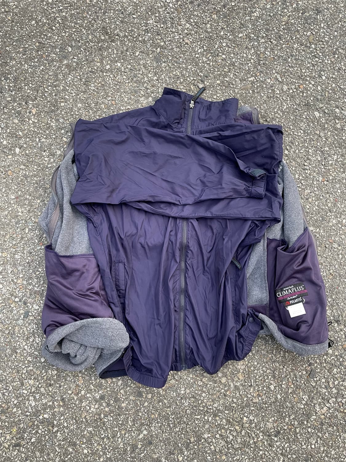 몽벨 더블 레이어 플리스 자켓 m 상품이미지6