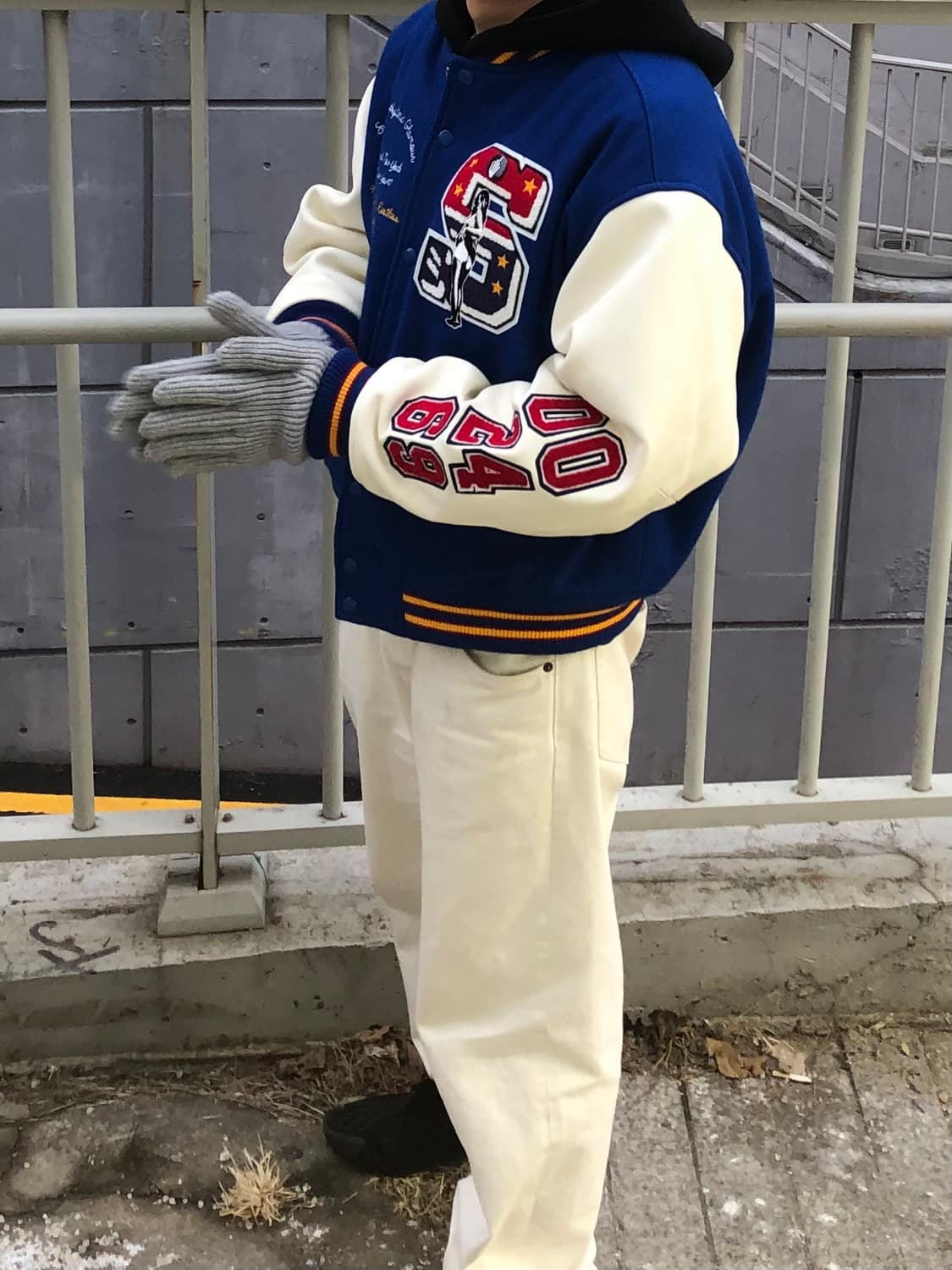 슈프림 x 히스테릭글래머 바시티 상품이미지1