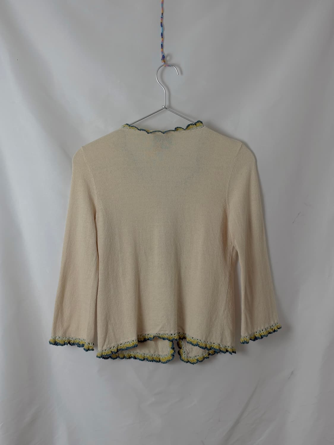 플라워 나비 프릴 가디건 상품이미지5