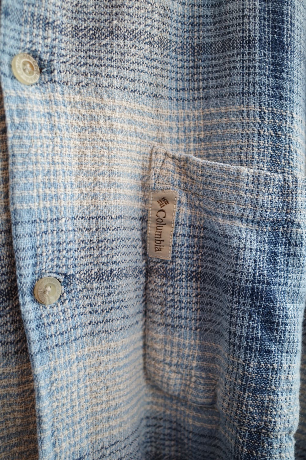 Columbia 콜럼비아 체크패턴 셔츠 (MADE IN INDIA) 상품이미지4