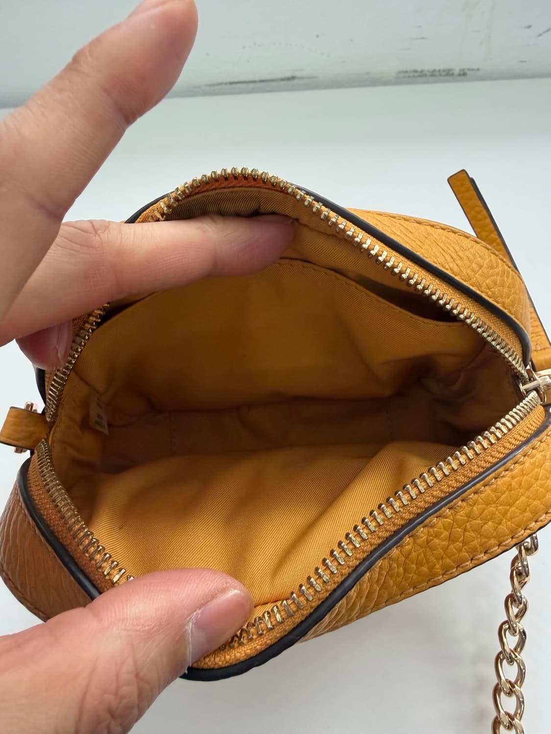 정품) 토리버치 옐로우 미니 크로스백 체인백  상품이미지7