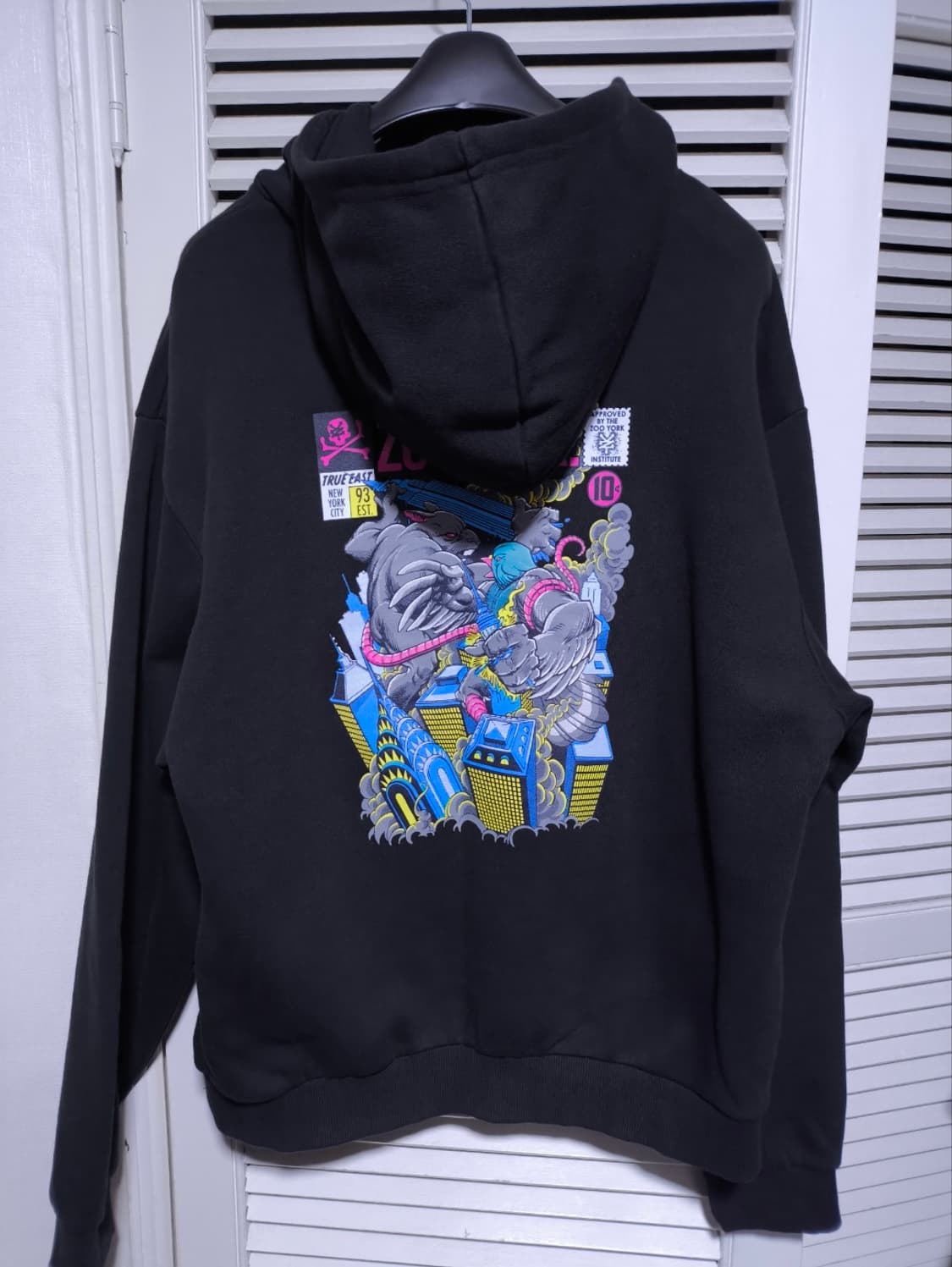 105 주욕 프린팅 후드티셔츠 상품이미지1