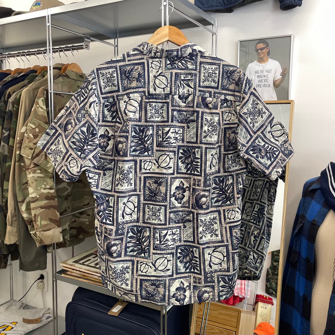 호 알로하 코튼 하와이안 셔츠 made in Hawaii (L) 상품이미지4