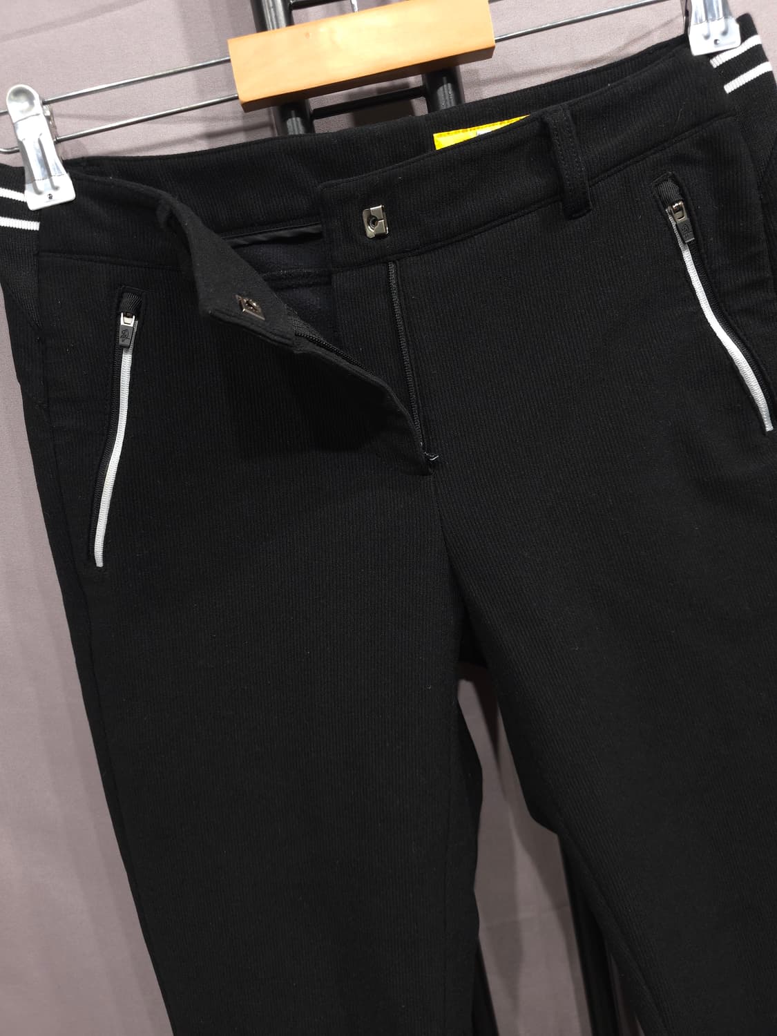 마코 골프 여성 지퍼포켓 코듀로이 기모 바지 26 상품이미지2