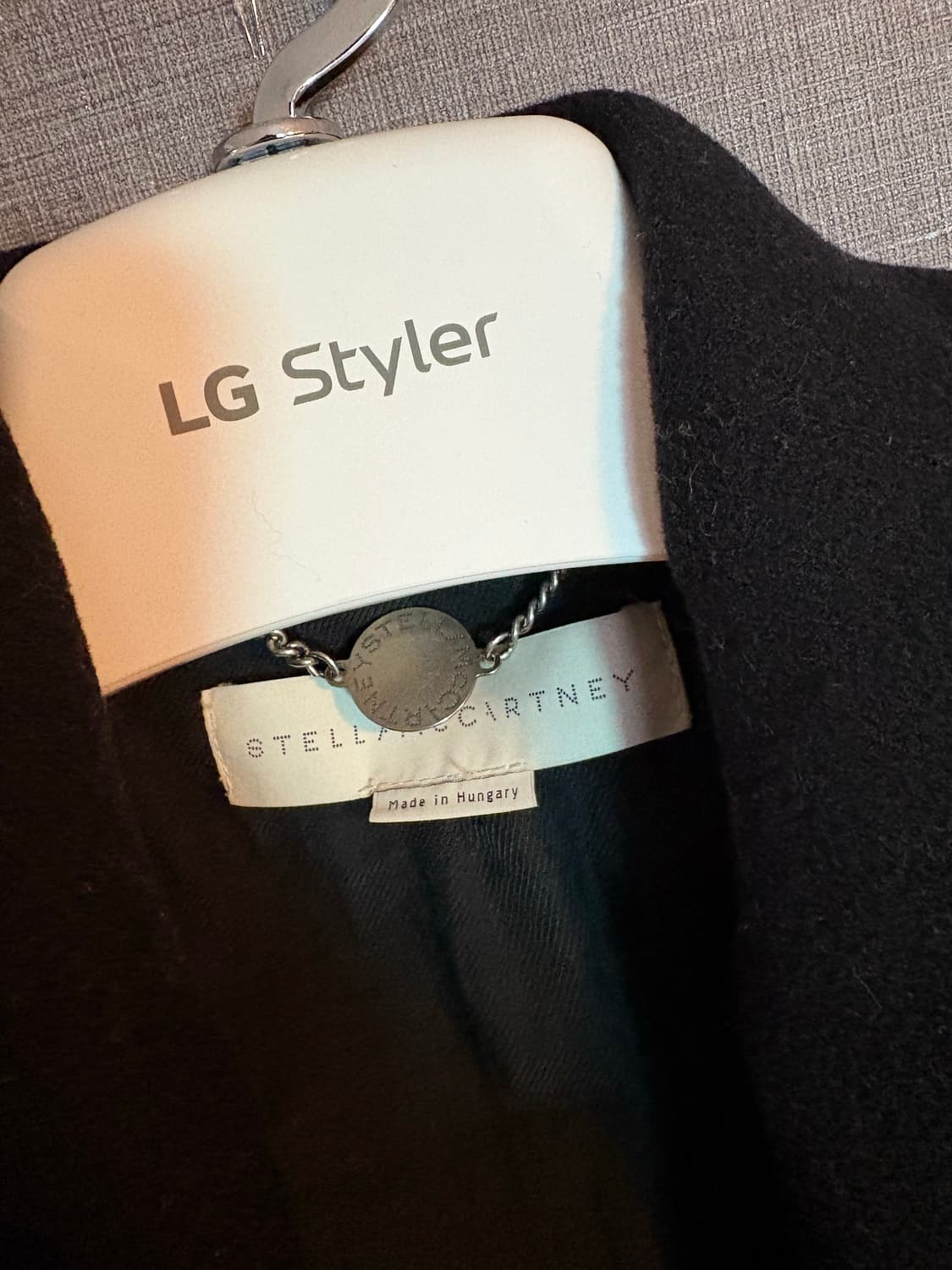 스텔라 맥카트니 블랙 롱 코트  상품이미지2