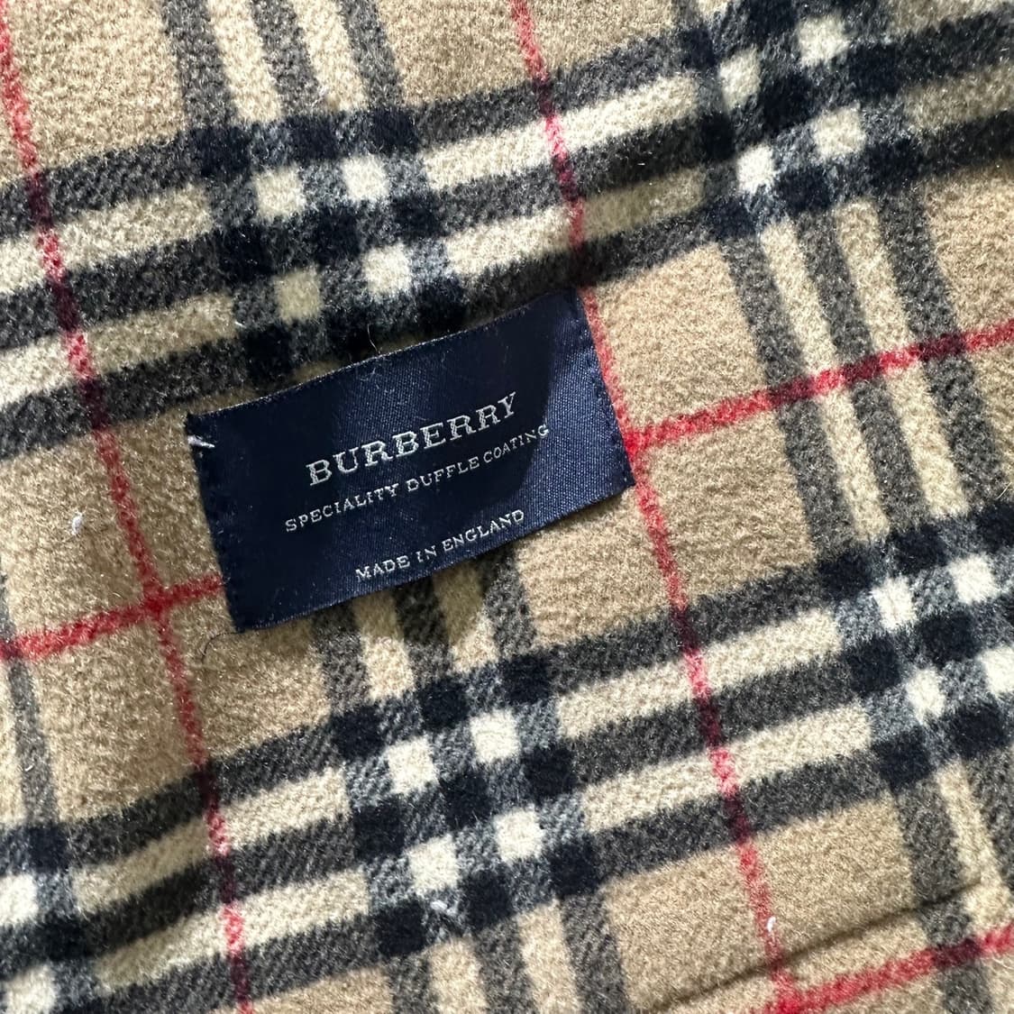 버버리 노바체크 안감 더플 떡볶이 코트 상품이미지7