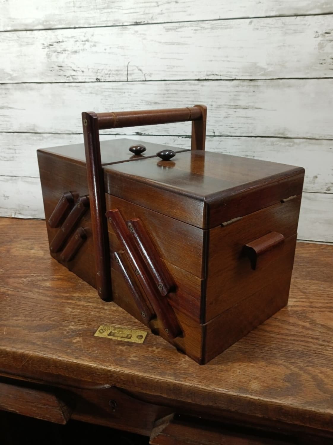 슈케어박스 원목 보관함 3단 상품이미지2