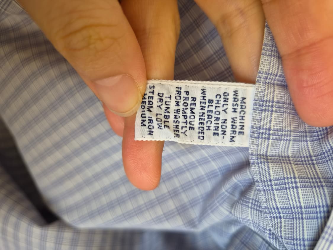 랄프로렌폴로 남성 체크코튼셔츠 L사이즈 상품이미지8