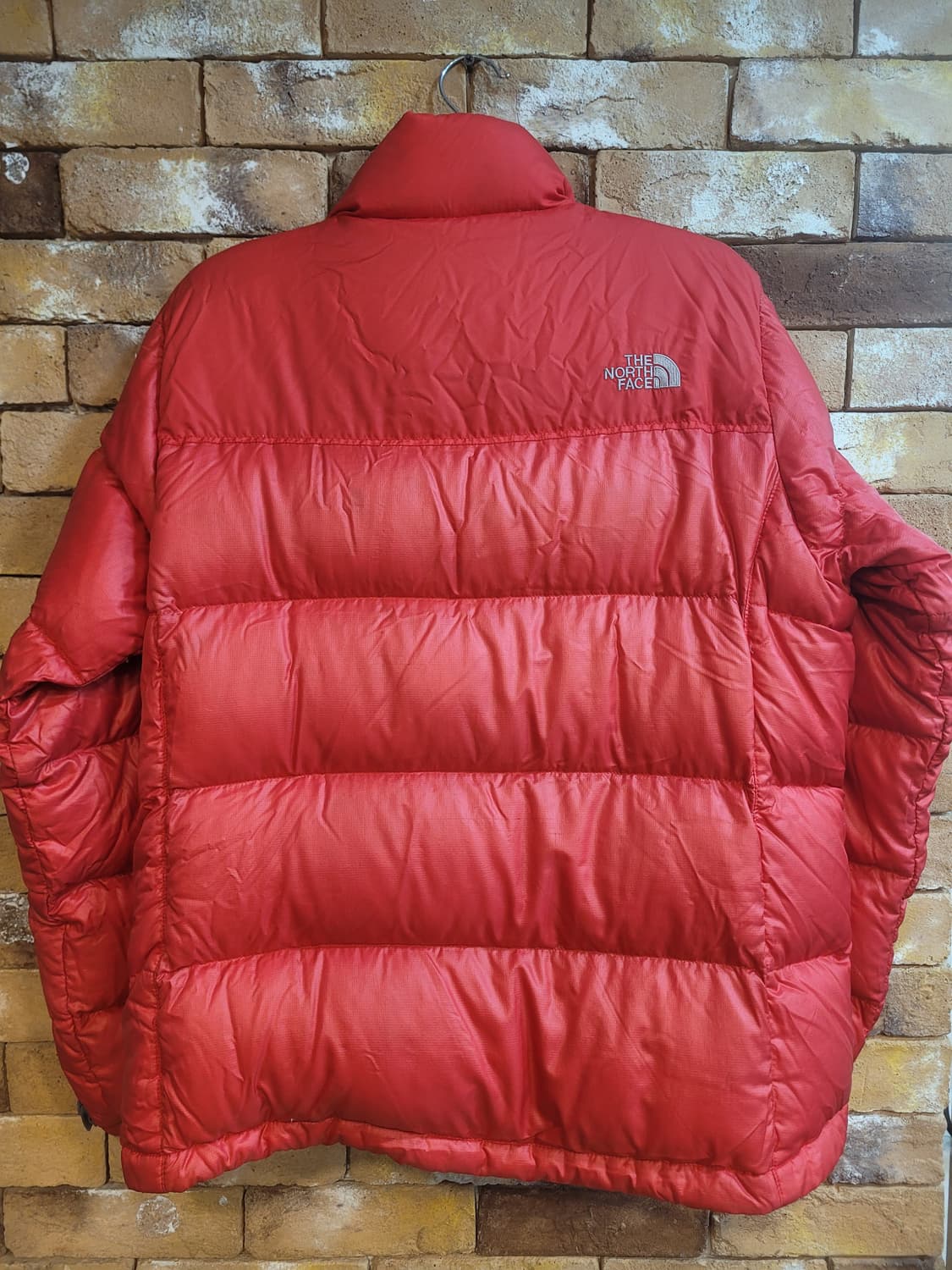 노스페이스 700 눕시 패딩 연레드 90 상품이미지2