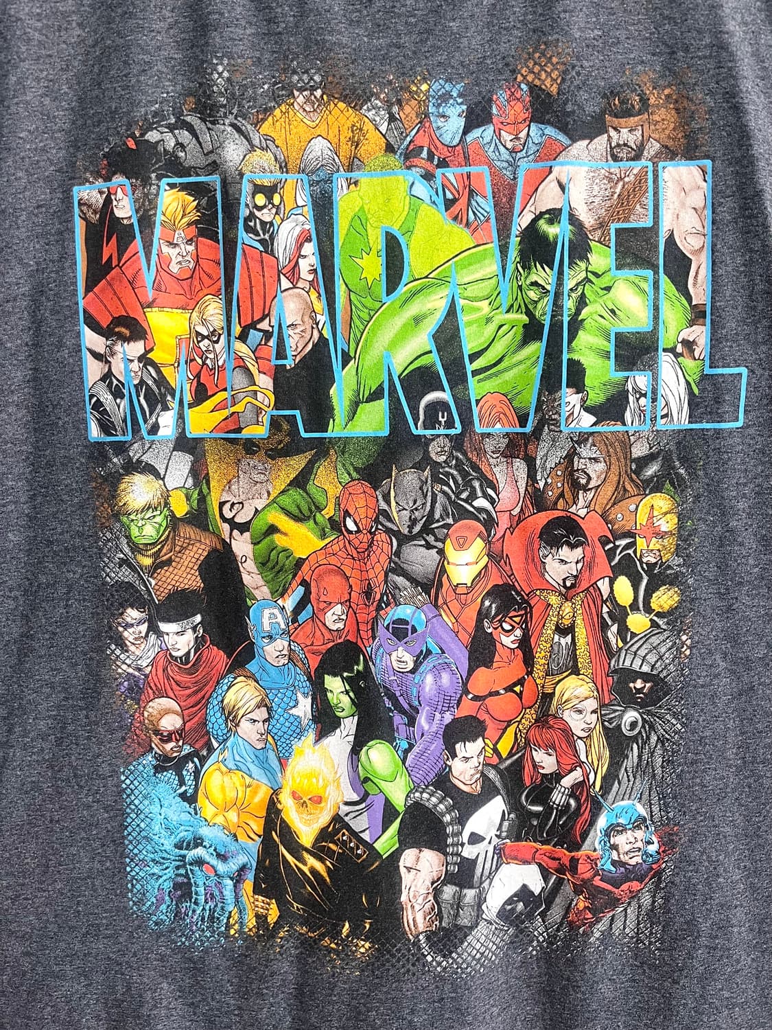 marvel gray 티셔츠 상품이미지3