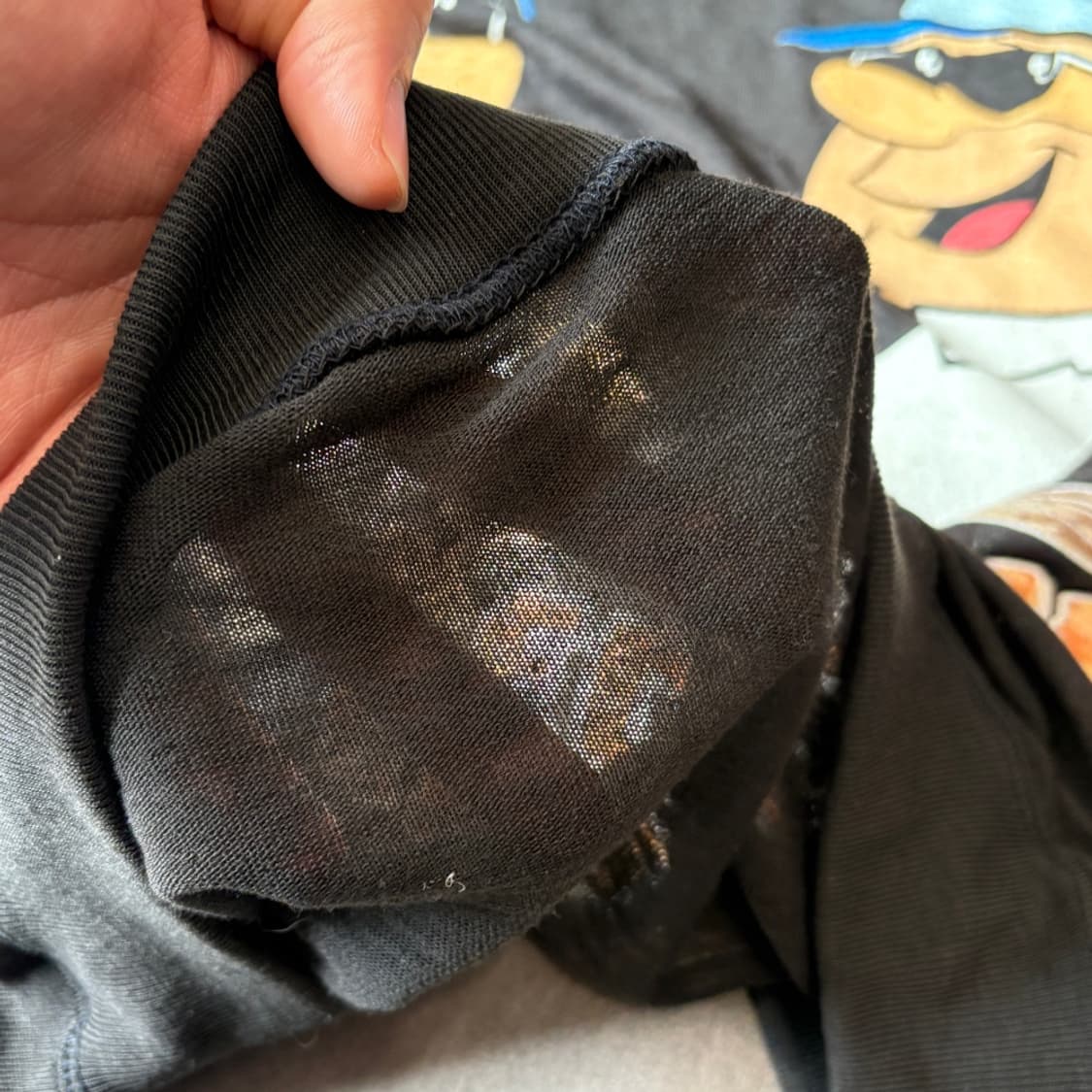 94년 생산 빈티지 베드락 브라더스 롱슬리브  상품이미지9