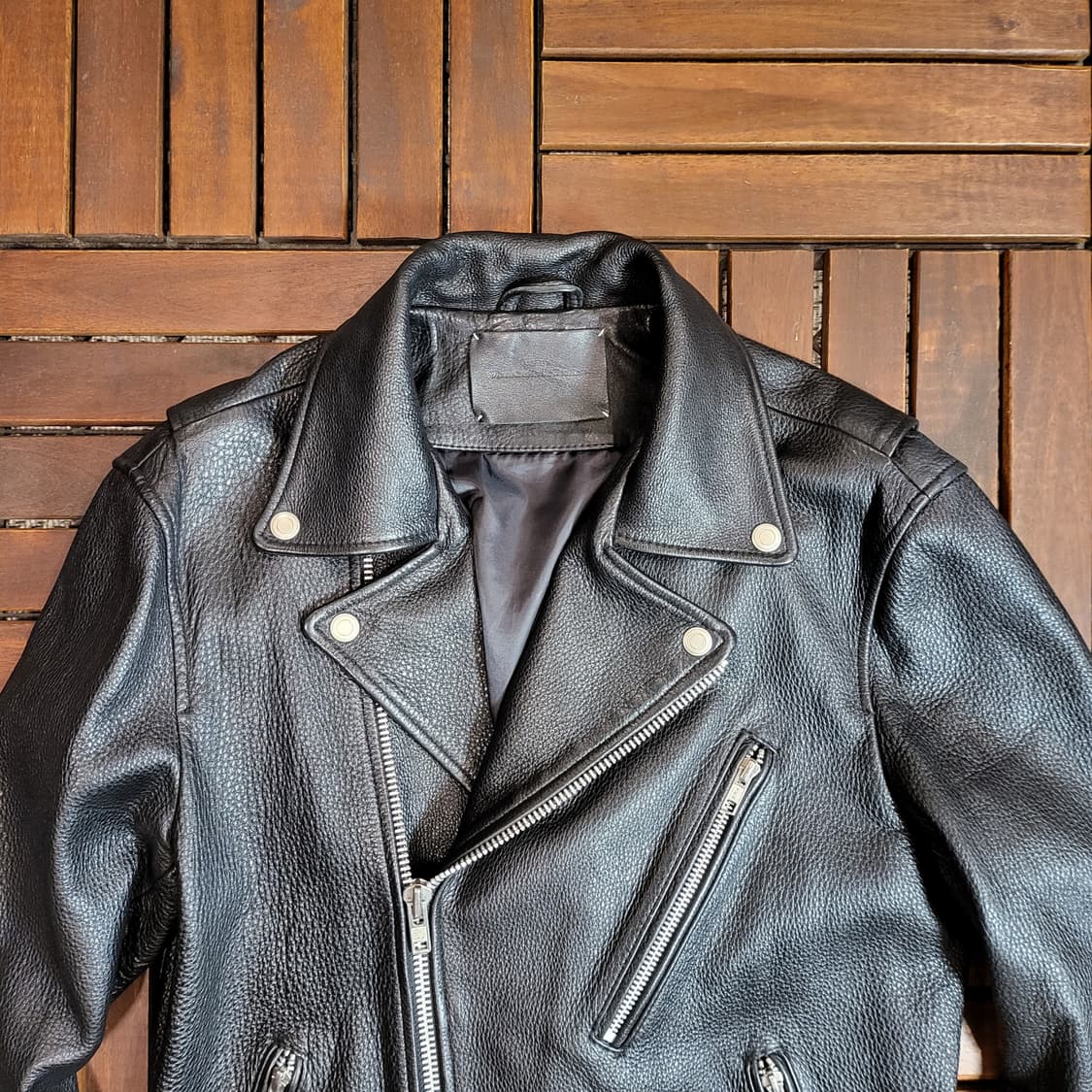 비바스튜디오 리얼 레더 자켓 (L) 상품이미지5