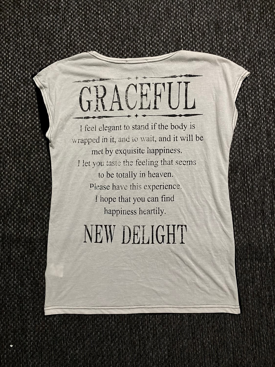 Grunge Y2K Mood Tee 상품이미지4