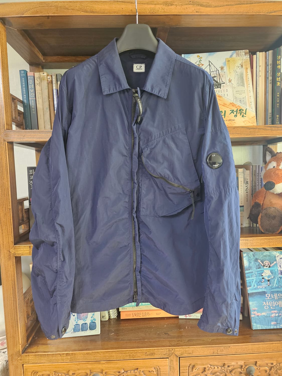 xl 씨피 CP컴퍼니 네이비 나일론 자켓 팔아요 상품이미지1