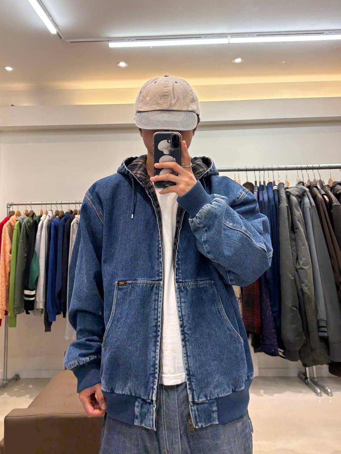 00s Lee 데님 블랭킷 액티브 자켓 상품이미지5