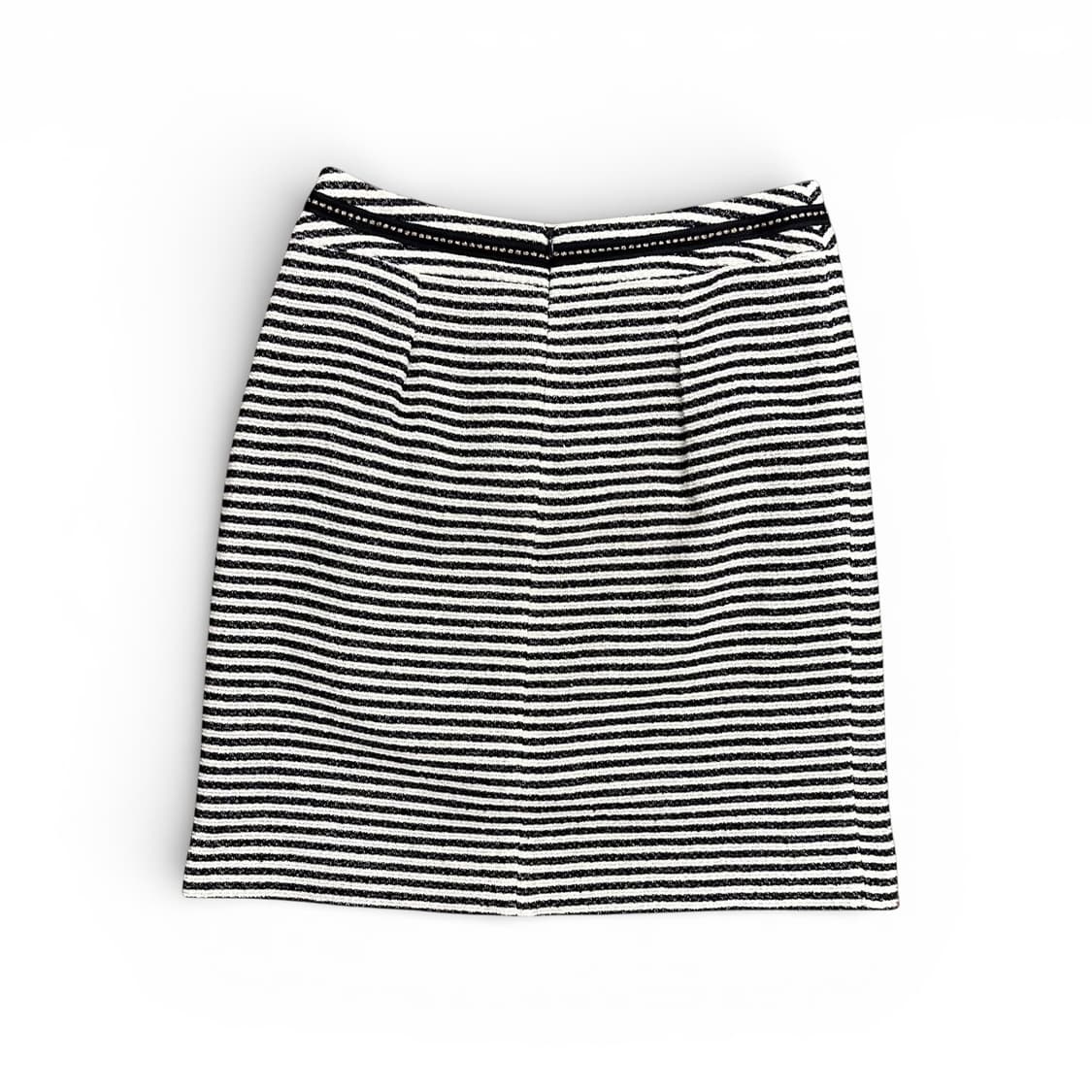 black stripe tweed skirt 상품이미지6