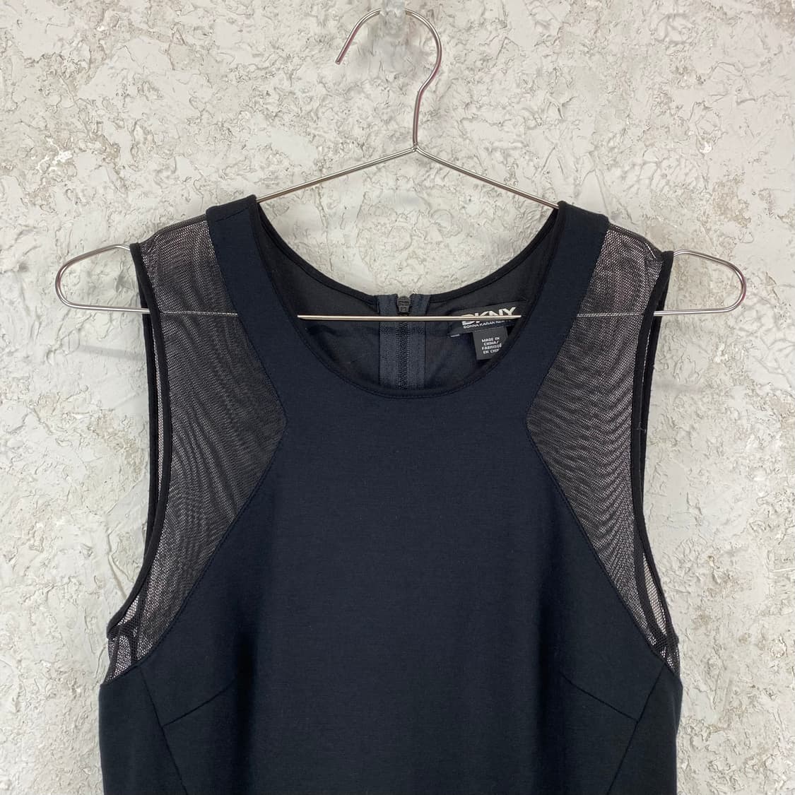 DKNY 메쉬 블렌드 슬리브리스 원피스 드레스 상품이미지2