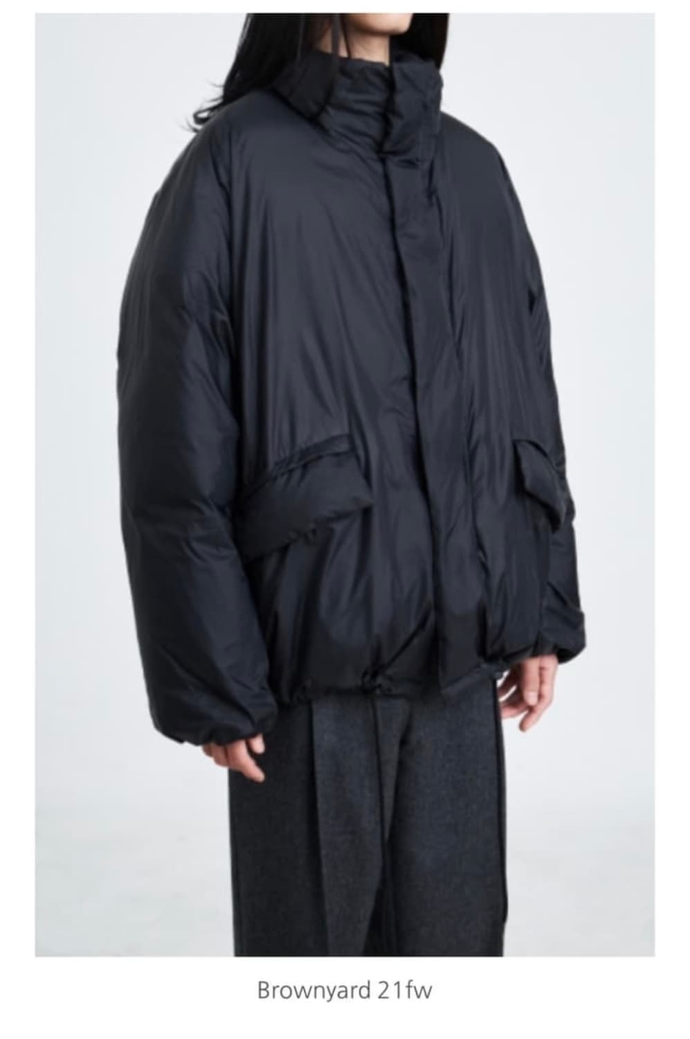브라운야드 21fw 유틸리티 구스다운 패딩  2사이즈, 다크네이비 색 상품이미지1