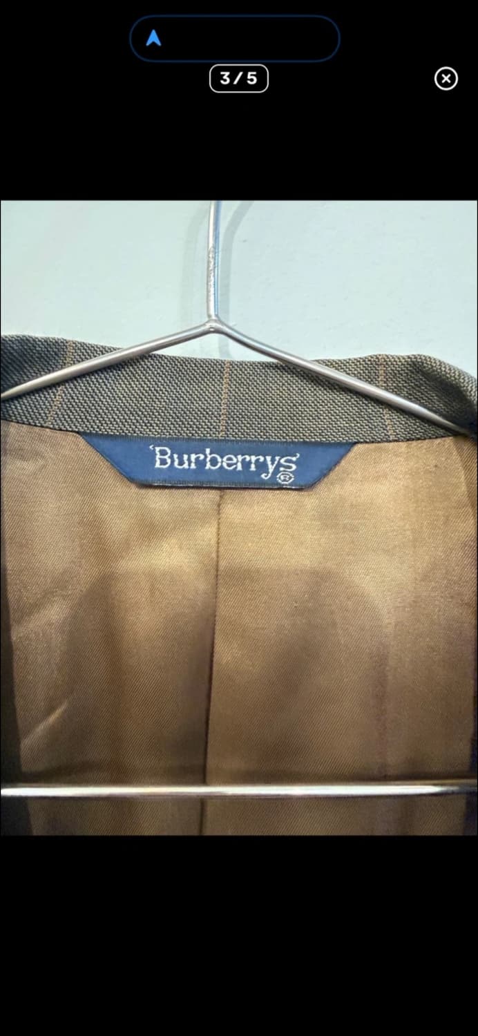 버버리 빈티지 블레이저 상품이미지2