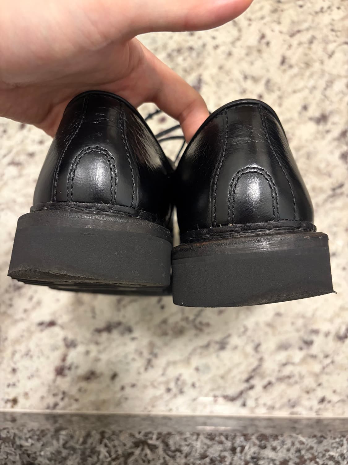 아워레가시 트램플러 슈즈 블랙 크랙 페이턴트 레더 43 사이즈 상품이미지7