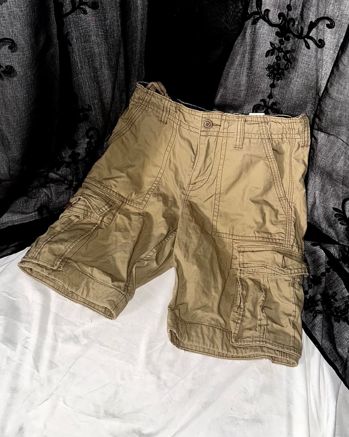 brown cargo shorts 상품이미지1