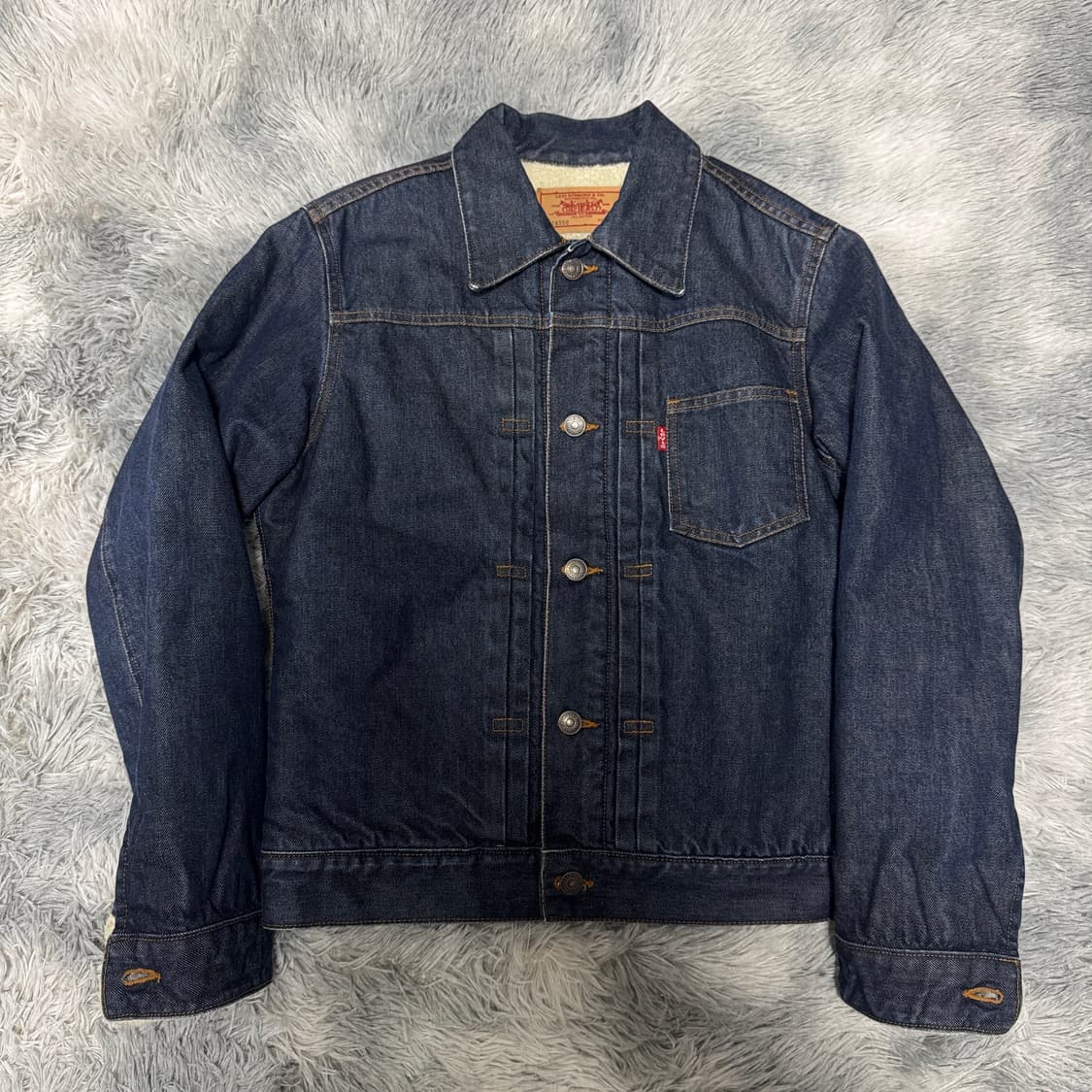 00s 리바이스 재팬 1세대 안감뽀글이 트러커자켓 M사이즈 상품이미지1