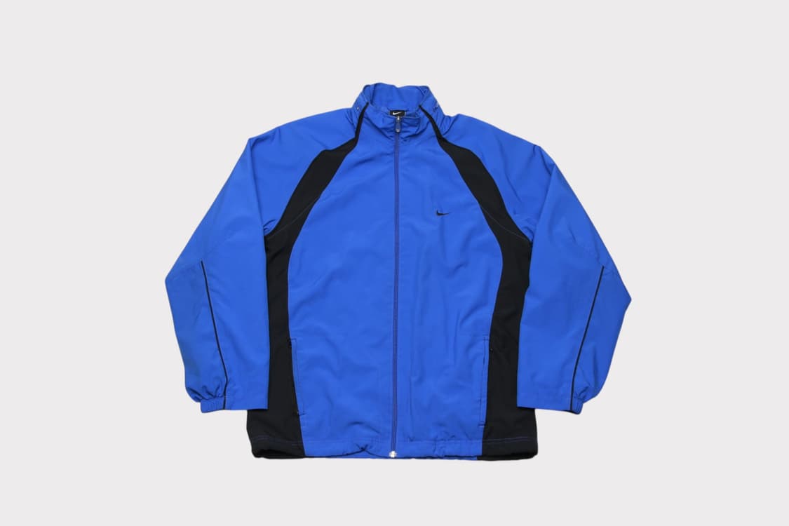 [M] 00's 나이키 스우시 올드스쿨 바람막이 자켓 상품이미지1