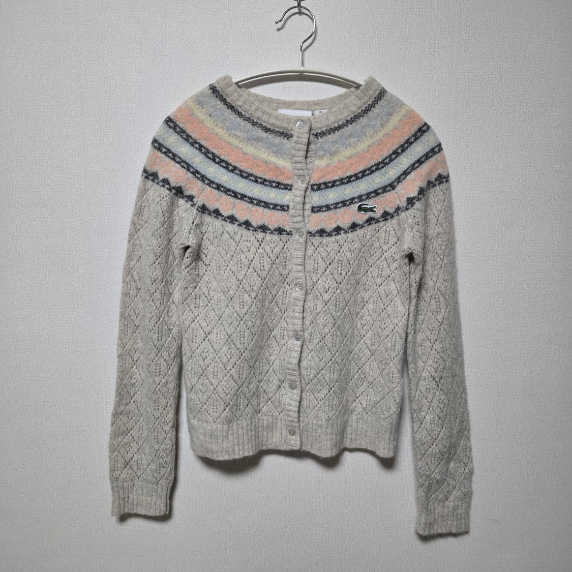 라코스테 울 가디건/ 여성 가디건/ 여자 가디건  상품이미지1