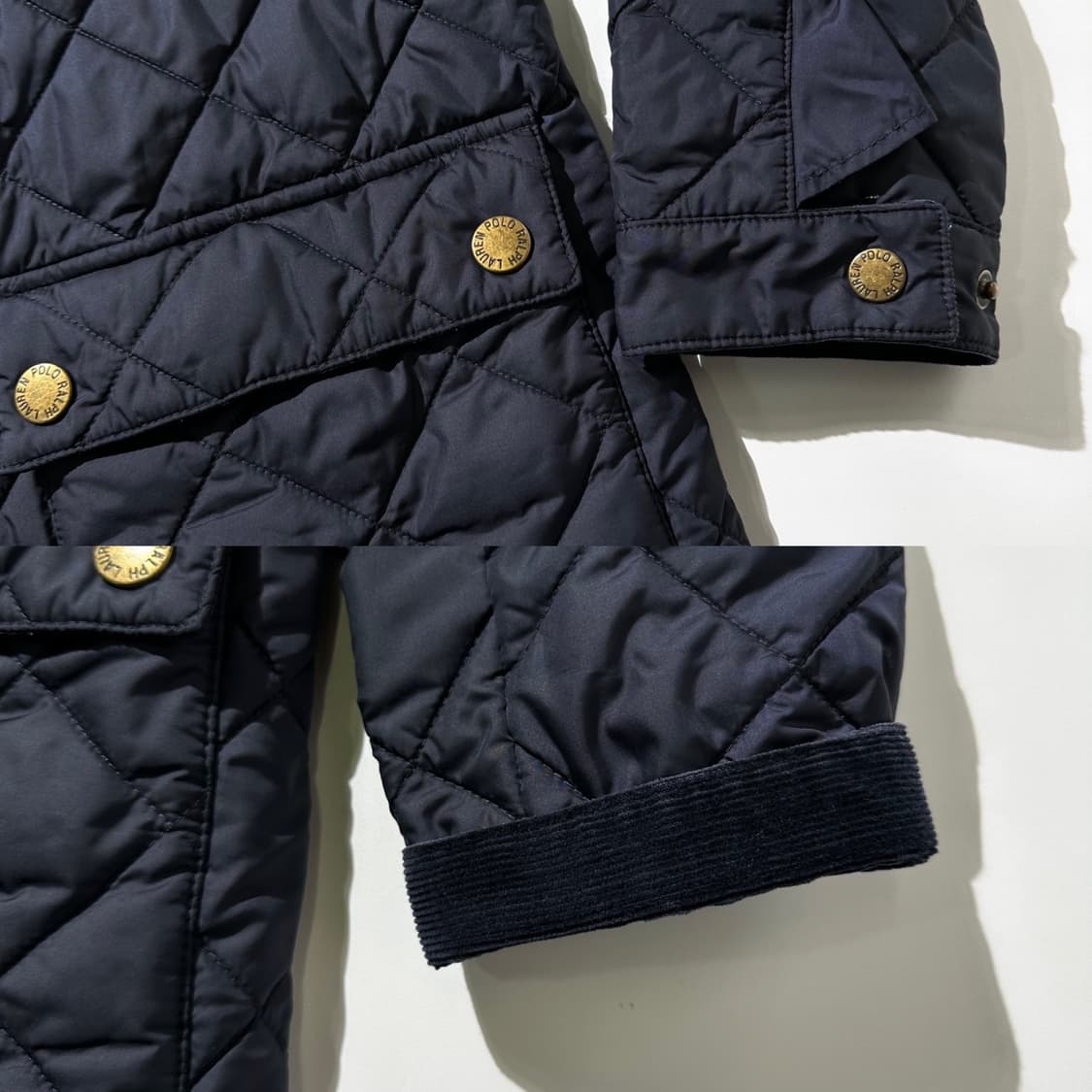 폴로 랄프로렌 퀼팅 싱글 코트 자켓 상품이미지7