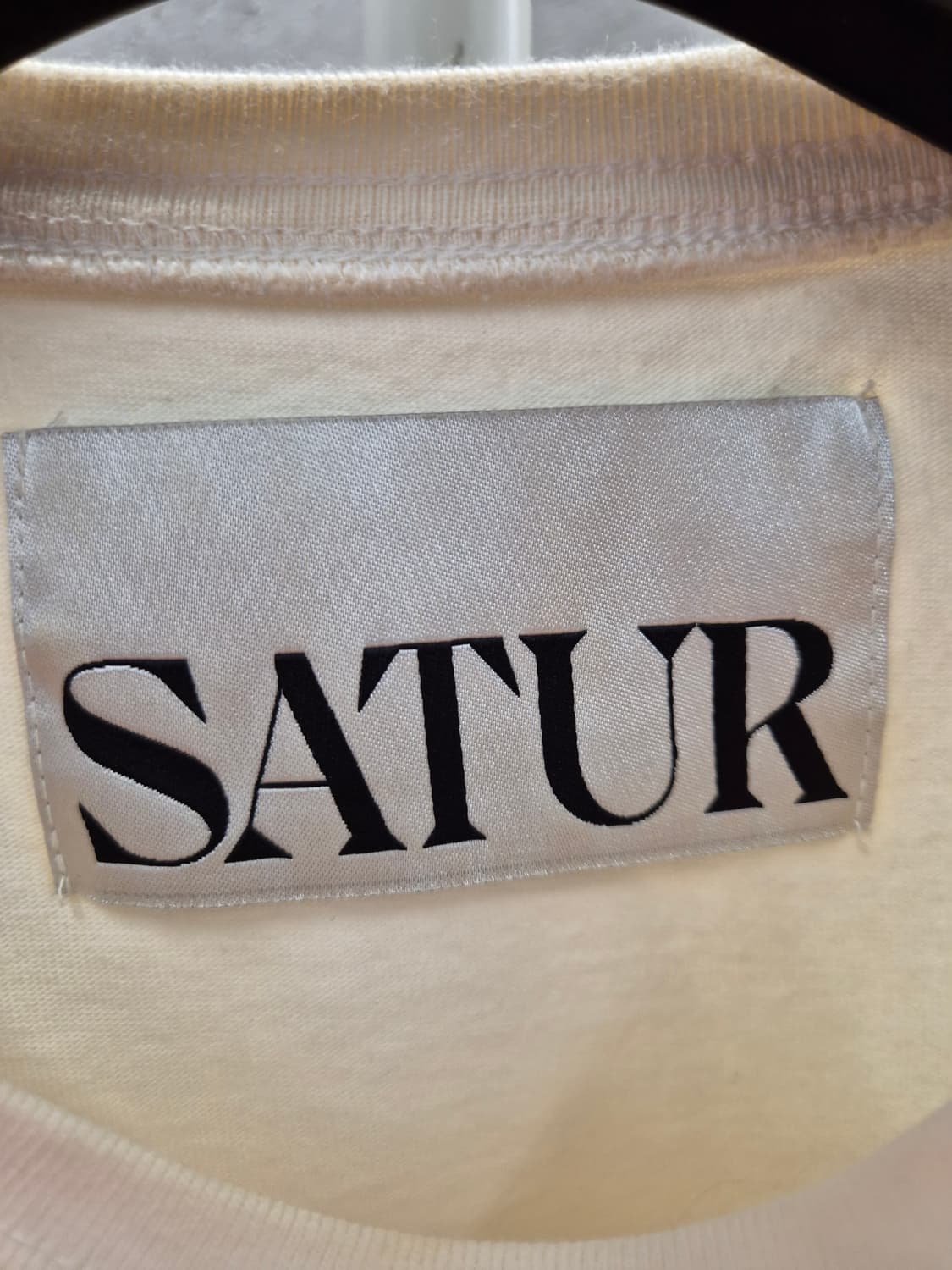 세터 SATUR 반팔 티셔츠 M/베이지 상품이미지5