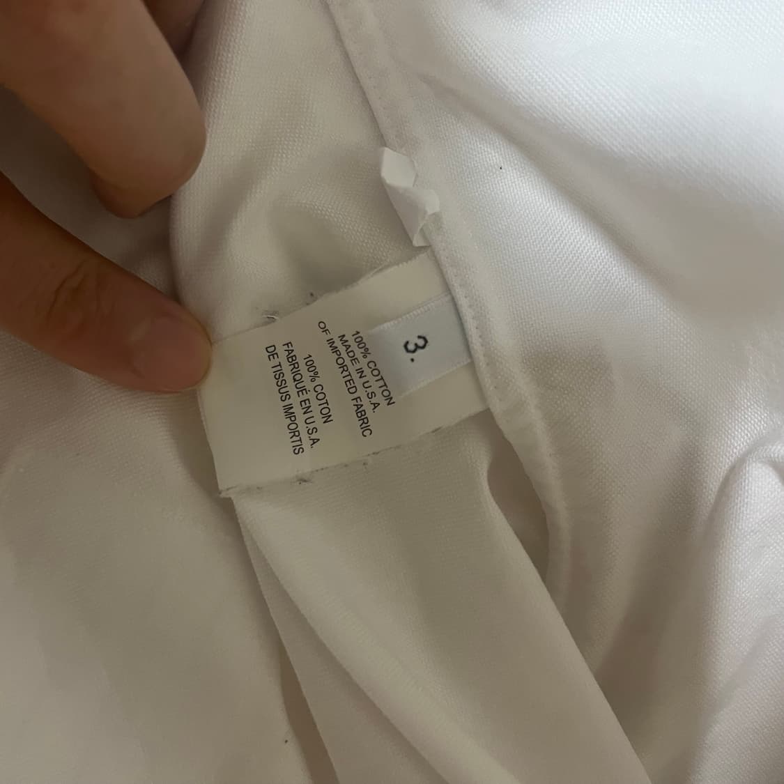 [3]톰브라운 트리콜로 암밴드 화이트셔츠 상품이미지4