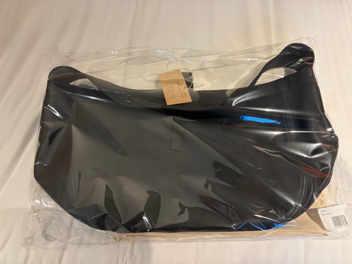 타이가다카하시 뉴스보이백 LOT.004 블랙새제품 상품이미지1