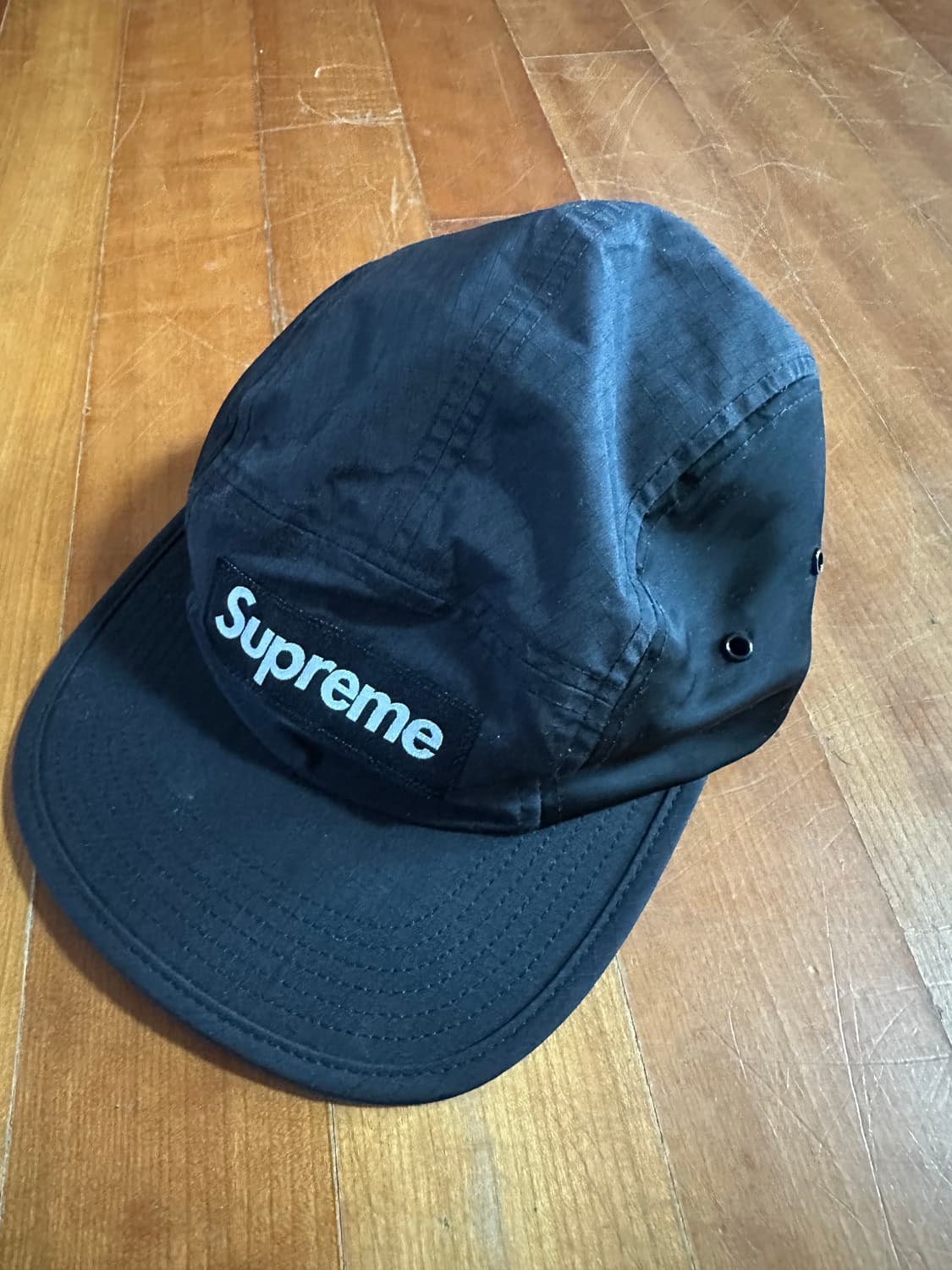 Supreme 박스로고 캠프캡 BLK 상품이미지1