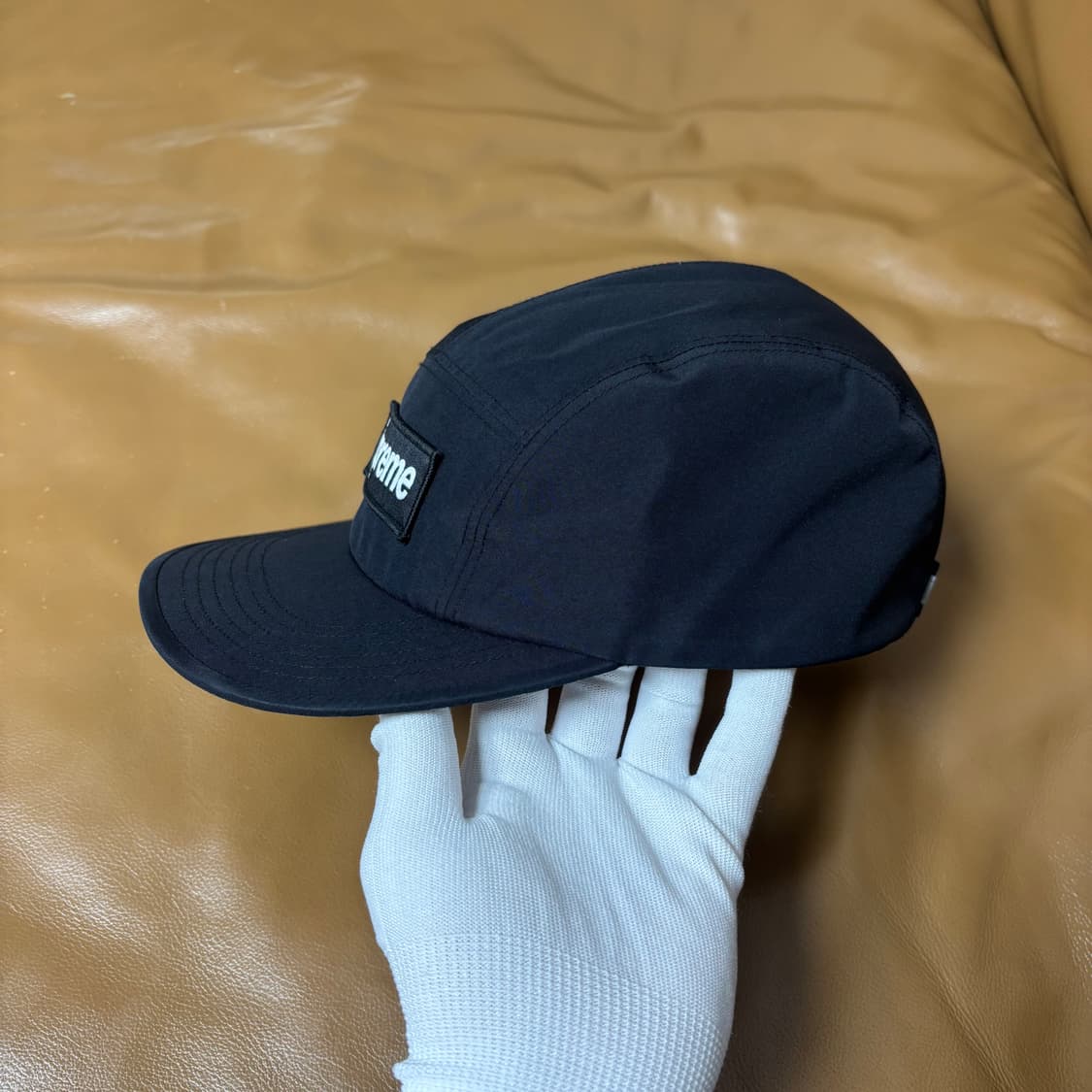 슈프림 캠프캡 모자 박스로고 25ss 고어텍스 블랙 상품이미지5