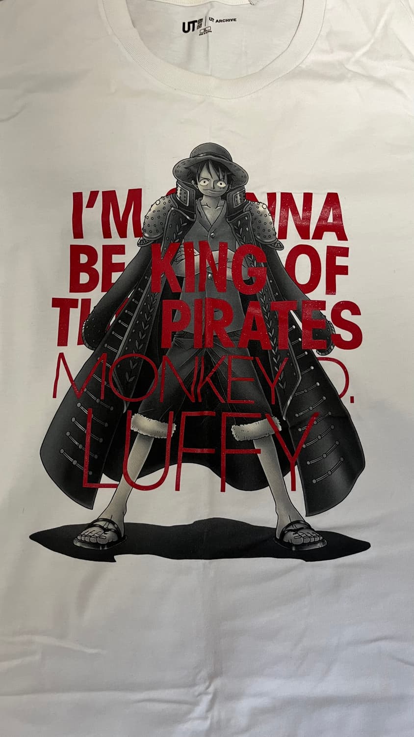 유니클로 원피스 루피 ut 반팔 티셔츠 상품이미지3