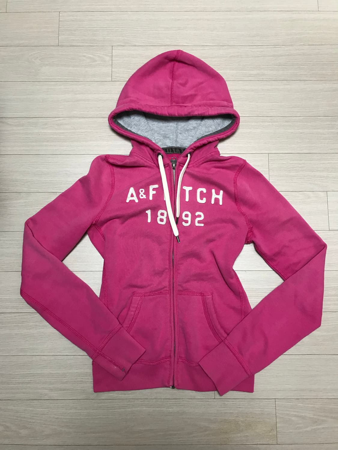 아베크롬비 핑크 후드집업 상품이미지1