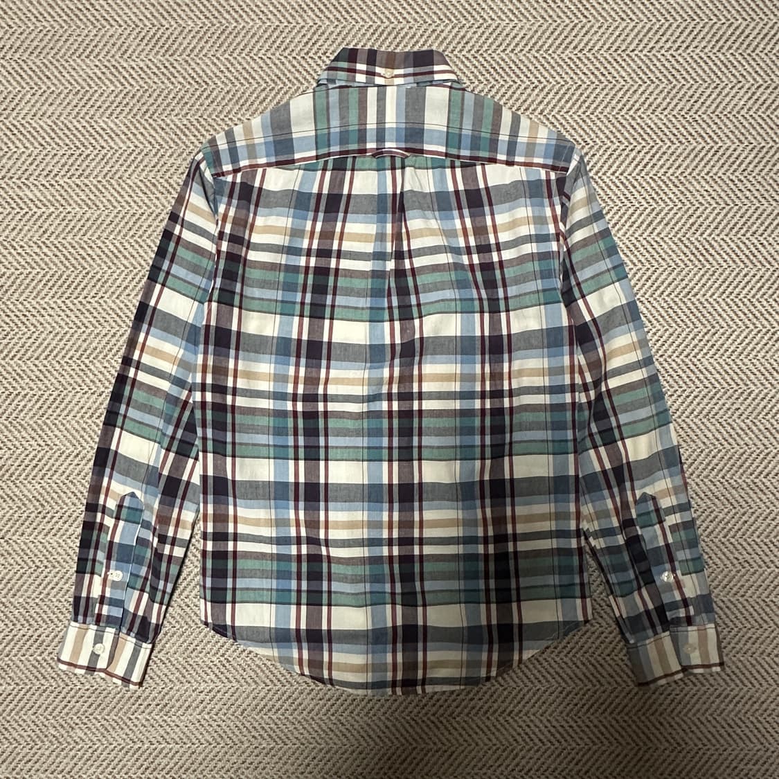 ADAM ET ROPE check shirt 상품이미지2