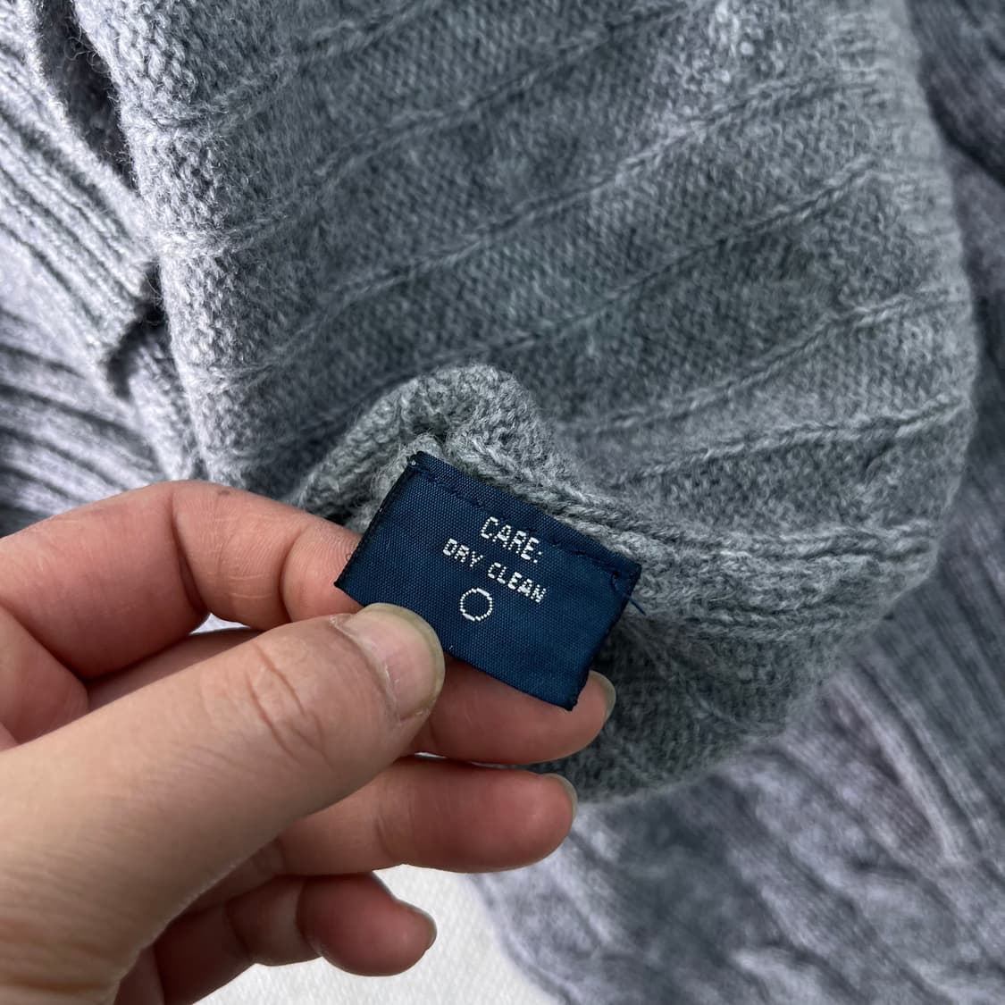 W 95 폴로랄프로렌 스포츠 램스울 꽈배기 니트 상품이미지7