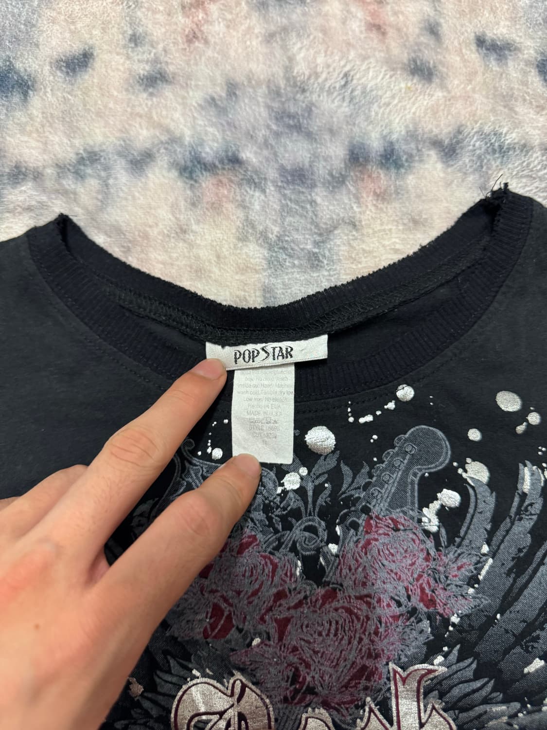 Unknown rock printing sleeveless  상품이미지7