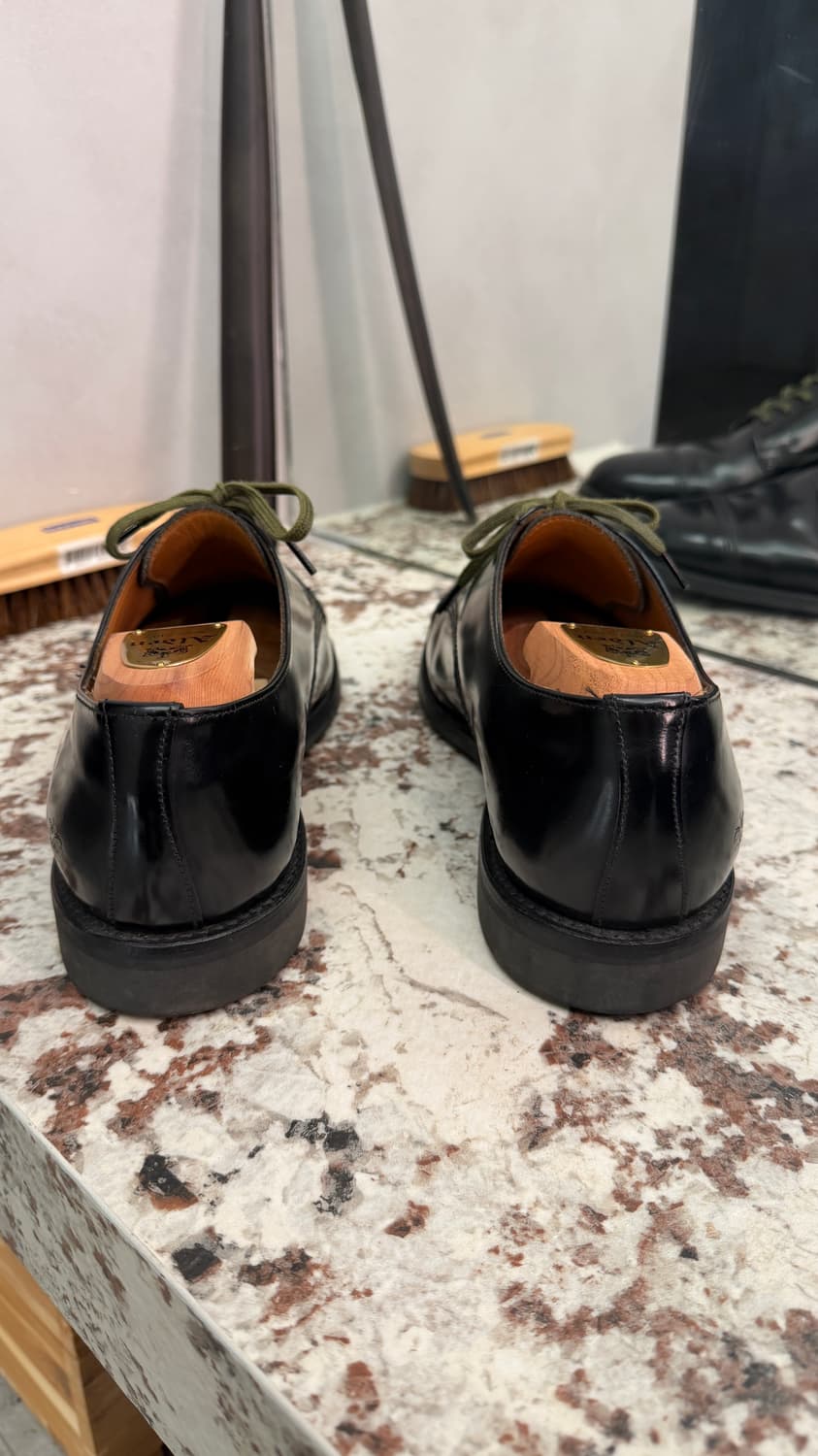 샌더스 밀리터리 캡토 더비 1128B / 290 (US11,UK10) 상품이미지4