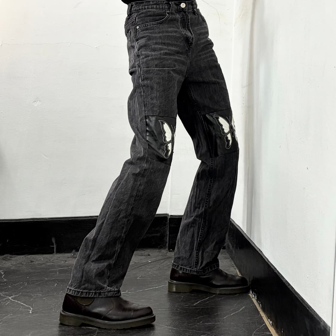 아워레가시 써드컷 나비 데님 팬츠 상품이미지3