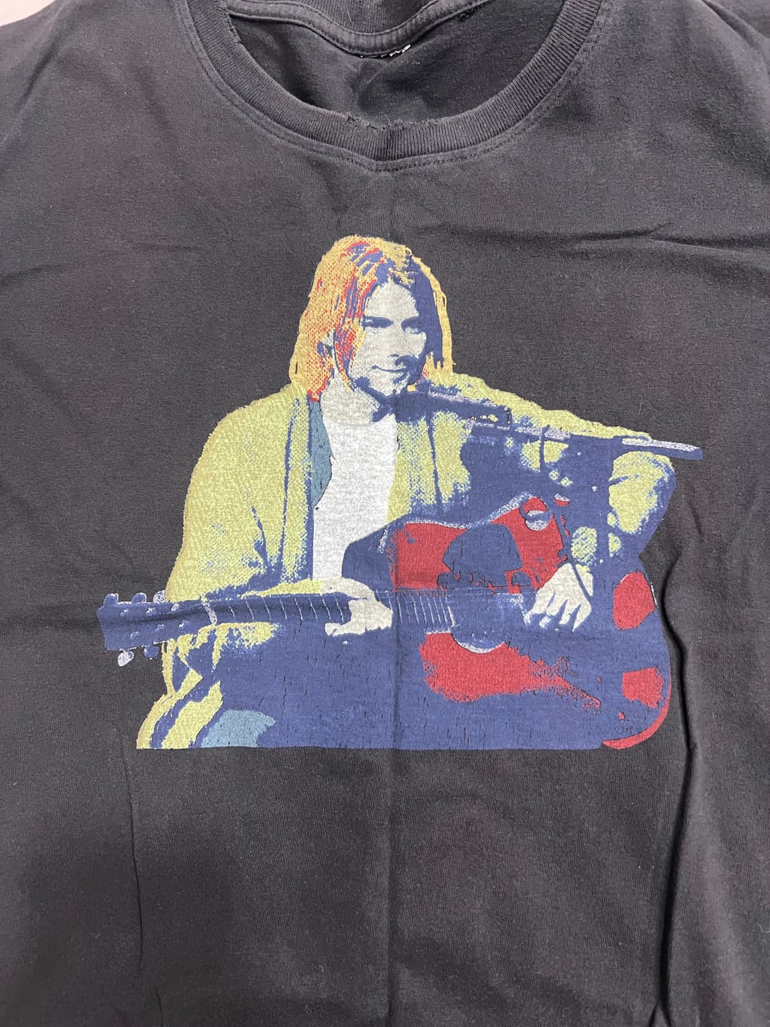 빈티지 너바나 커트 코베인 티셔츠 상품이미지1