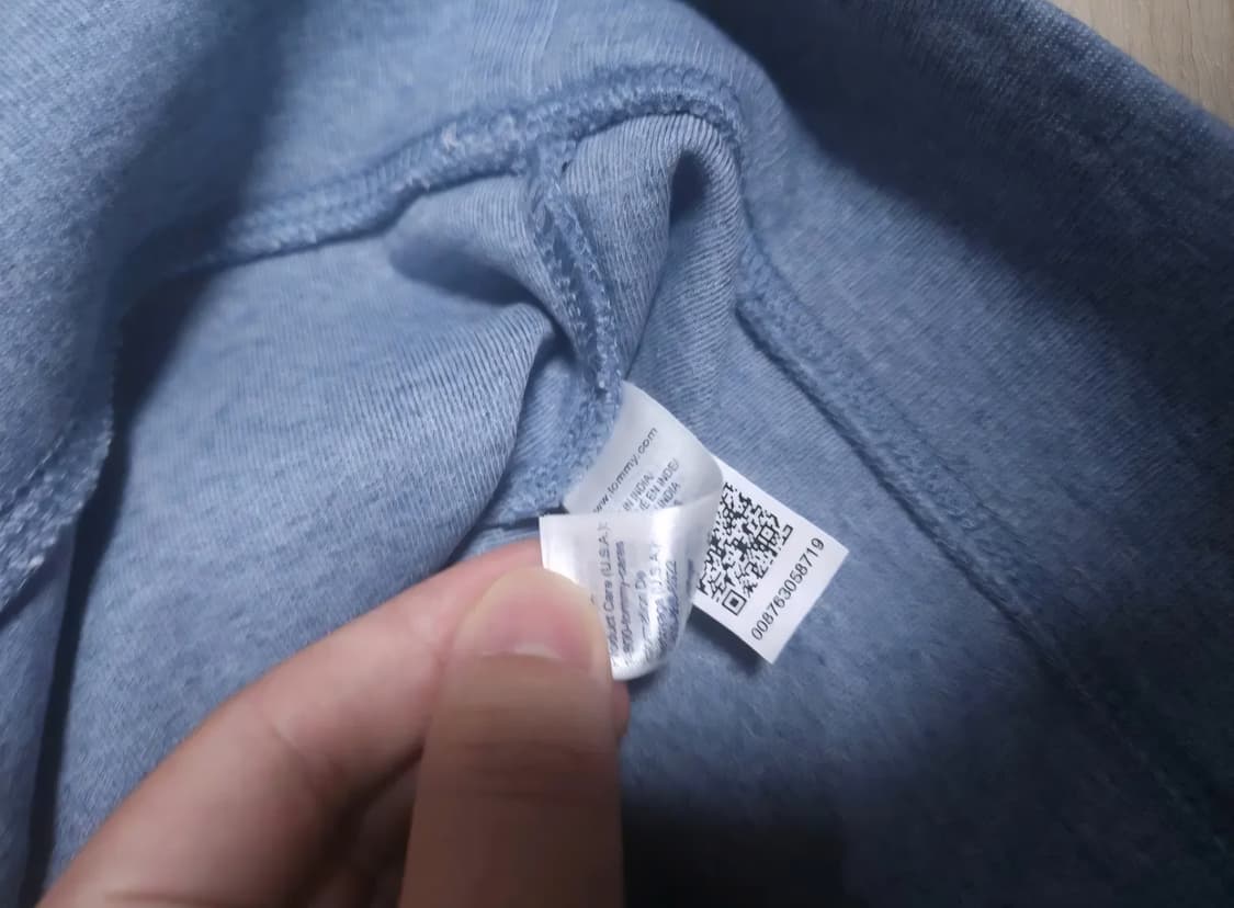 타미힐피거 하프집업 맨투맨, M 상품이미지6