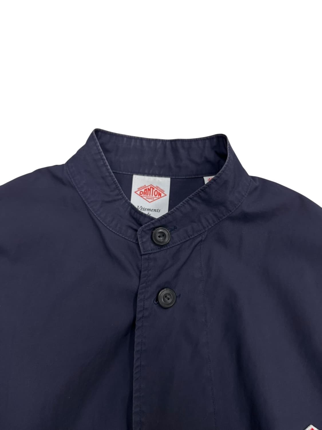 단톤 스탠드 칼라재킷 네이비 (42) 상품이미지3