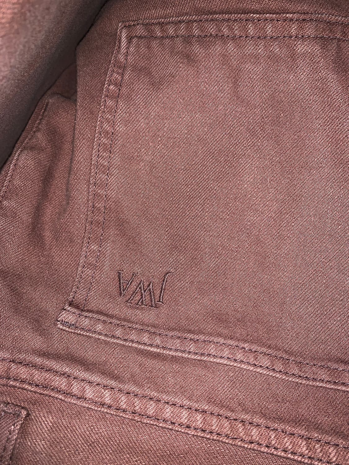 33) 유니클로 jw앤더슨 스트레이트 진 오렌지 상품이미지3