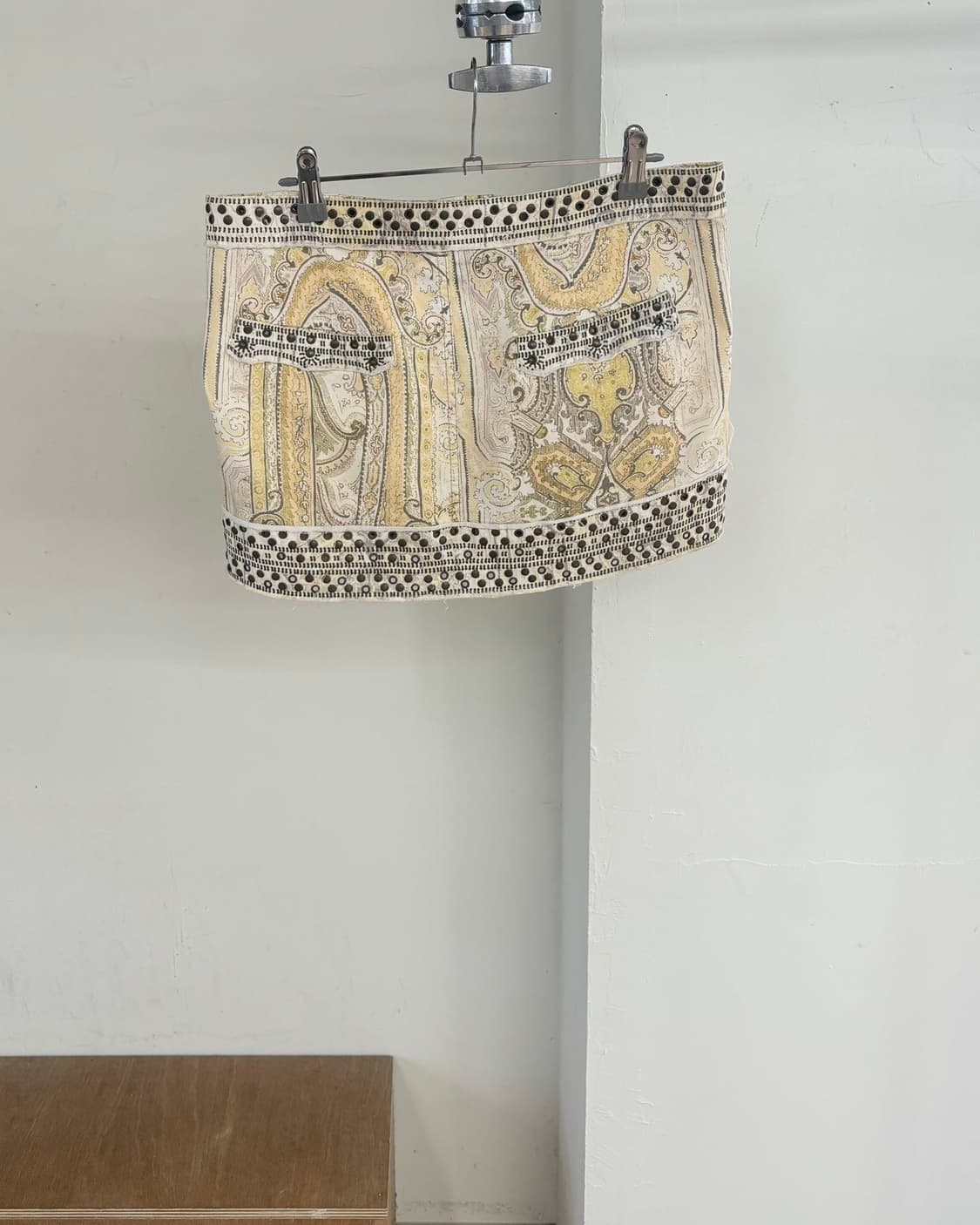 이자벨마랑 아이보리 패턴 미니스커트  상품이미지4