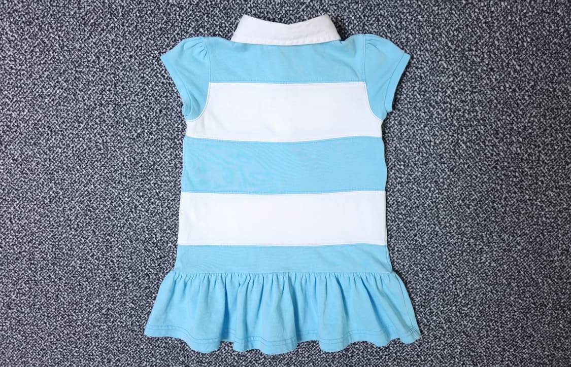 [무료배송][100]폴로 키즈 프릴 카라 원피스 상품이미지2