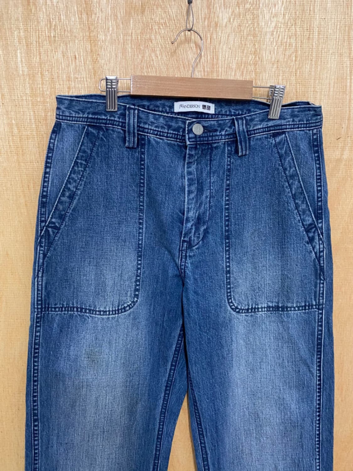 JW ANDERSON x UNIQLO fatigue denim pants 상품이미지4