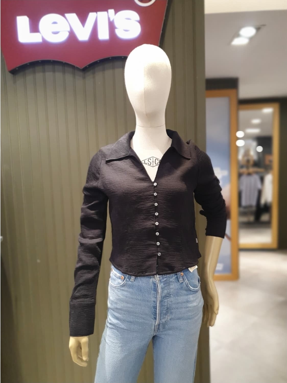 LEVI'S 여성 이네스 블라우스M 상품이미지1